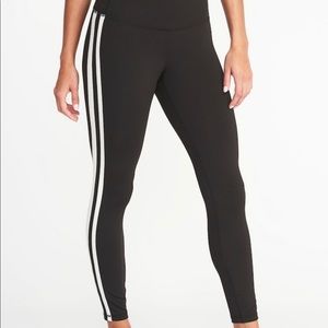 Old Navy High-Waisted Elevate Side-Stripe Leggings